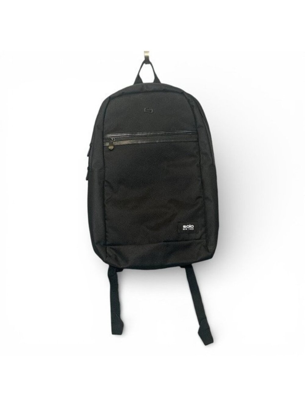 Solo New York Varsity Line Backpack Book Bag Lap Top Travel NAS710-4 Black